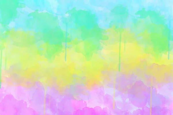 Mehrfarbiger Fleck, aquarell abstrakter Hintergrund Stockfoto