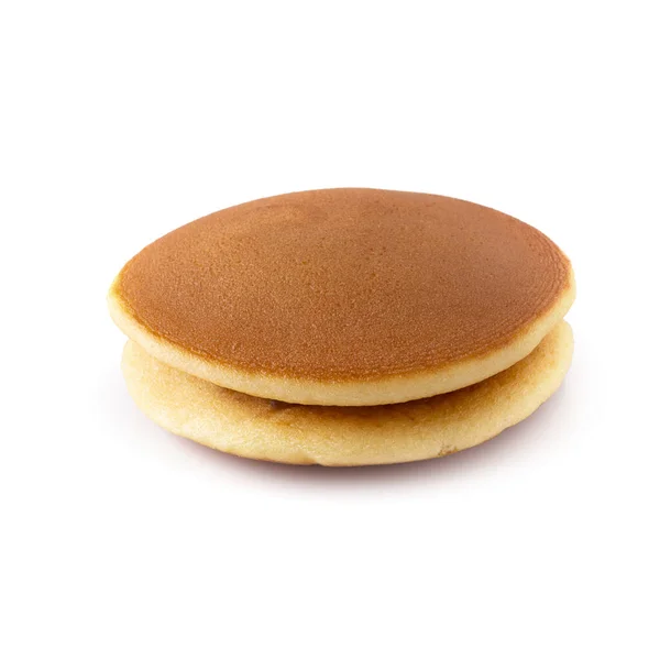 Dorayaki Pancake Giapponesi Isolati Sfondo Bianco — Foto Stock