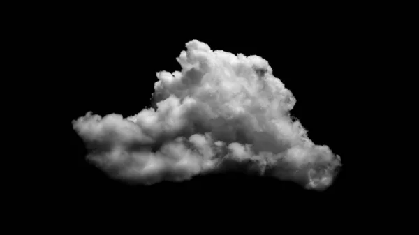 Collections Separate White Clouds Black Background Have Real Clouds White — Stock Photo, Image