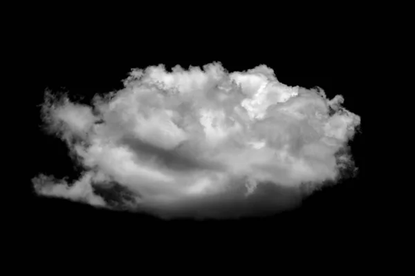 배경에 별도의 구름이 구름이다 먹구름 배경에서 분리되어 있었다 배경에 커밍아웃되어 — 스톡 사진