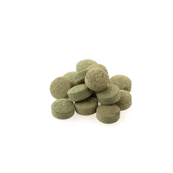 Tabletki Leku Ekstrakt Ziołowy Kapsułek Proszku Lub Thalai Chon Andrographis — Zdjęcie stockowe