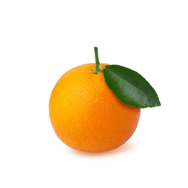 Fresh Orange Fruit Isolated Alpha Background —  Fotos de Stock