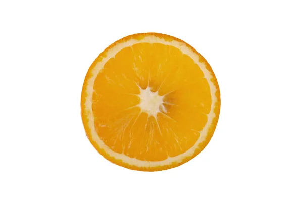 白い背景に新鮮なオレンジ色の果実 — ストック写真