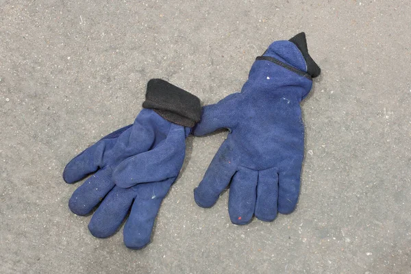 Luvas Bombeiro Roupas Bombeiro Após Uso — Fotografia de Stock