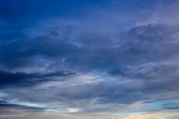 Colorful Dramatic Sky Cloud Sunset Sky Sun Background — Stock Photo, Image