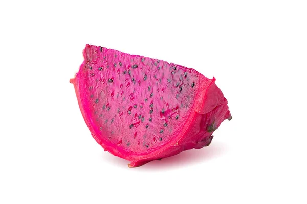 Dragon Rouge Fruit Isolé Sur Fond Blanc — Photo