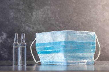 Aşı. Coronavirus enfeksiyonu için önleme, aşılama ve tedavi yeni Coronavirus hastalığı 2019, COVID-19, nCoV 2019 Wuhan 'dan