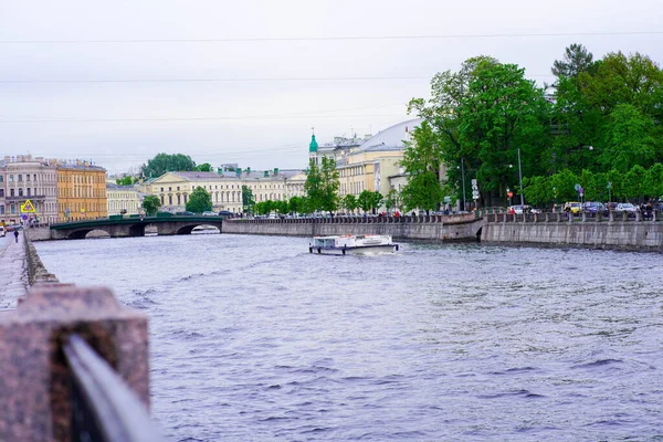 2021 Russia Petersburg Rivers Canals Summer — Photo