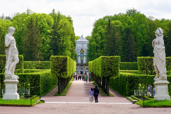 2021 Rusya Petersburg Catherine Park Manzarası Tsarskoe Selo Puşkin — Stok fotoğraf