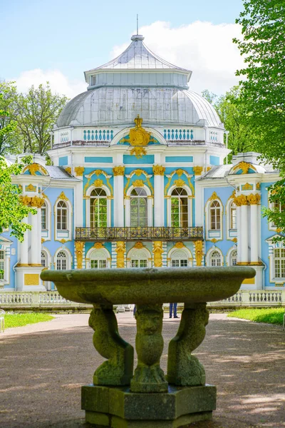 2021 Rusya Petersburg Catherine Park Taki Hermitage Manzarası Tsarskoe Selo — Stok fotoğraf