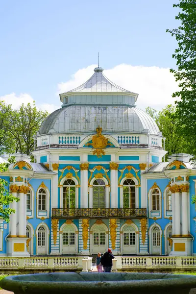 2021 Rusya Petersburg Catherine Park Taki Hermitage Manzarası Tsarskoe Selo — Stok fotoğraf
