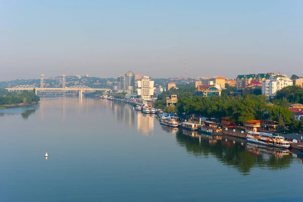 Rostov Don Don Nehri Rostov Setinin Sabah Manzarası — Stok fotoğraf