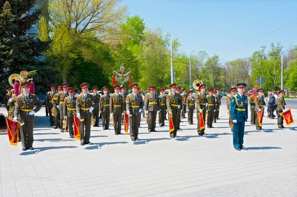 Rostov Don Militärt Band Torget — Stockfoto