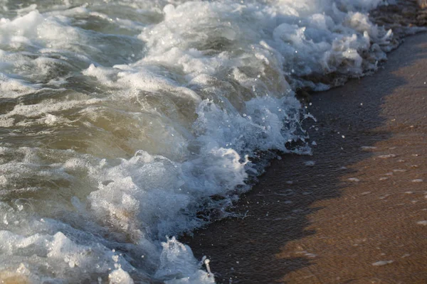 Морські Хвилі Прекрасний Морський Пейзаж Ідея Шпалер Листівок Плакатів Банерів — стокове фото