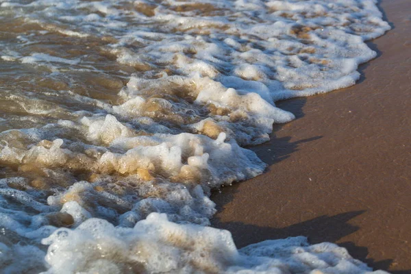 Les Vagues Mer Beau Paysage Marin Idée Pour Papier Peint — Photo