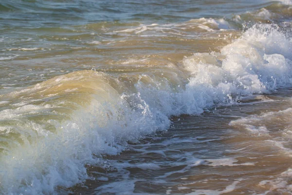 Les Vagues Mer Beau Paysage Marin Idée Pour Papier Peint — Photo