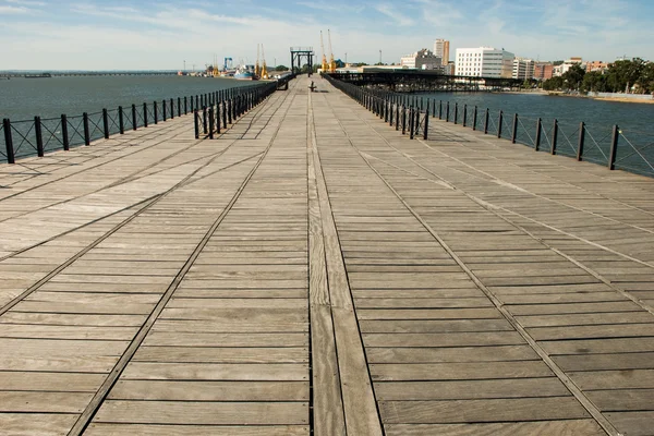 Docka malm företaget Rio Tinto. Huelva. Spanien — Stockfoto