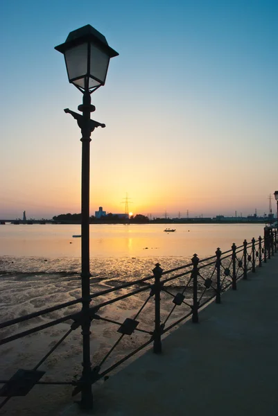 Puesta de sol Imágenes de stock libres de derechos