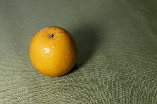 Naranja Maduro Sobre Fondo Tela —  Fotos de Stock