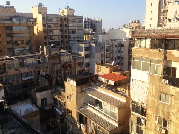 Beirute cityscape, Líbano . — Fotografia de Stock