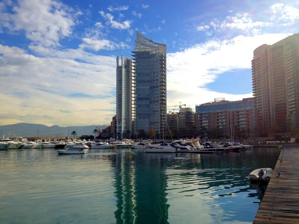 Zaitunay Bay, Bejrút, Libanon — Stock Fotó