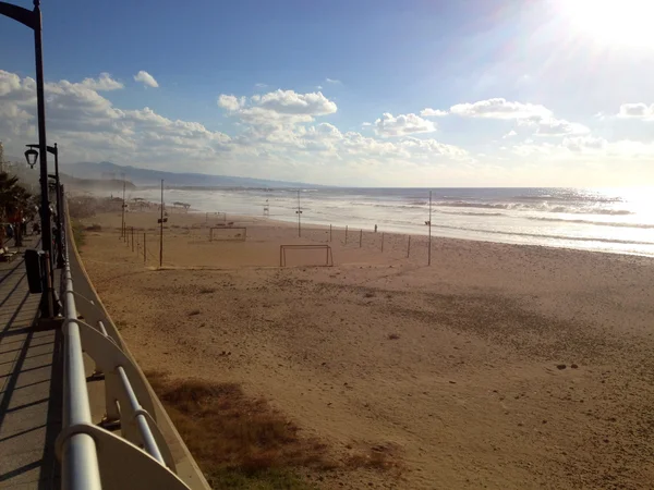 Ramlet al Bajda Beach, Bejrút, Libanon — Stock fotografie