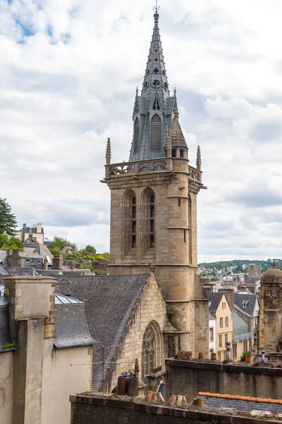 Morlaix Frankrijk Augustus 2019 Eglise Saint Melaine Kerk Van Saint — Stockfoto