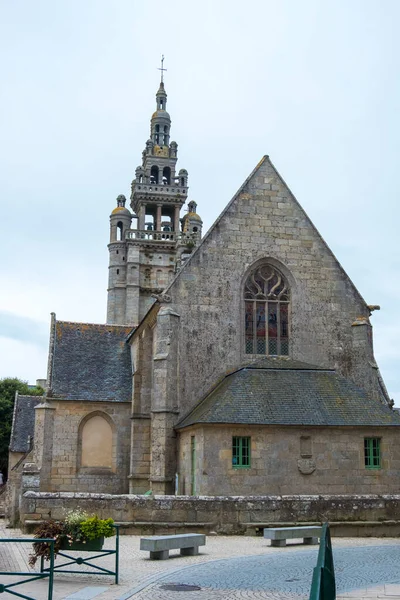 Roscoff France Серпня 2019 Eglise Notre Dame Croaz Batz Church — стокове фото