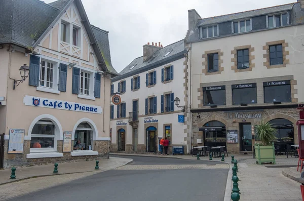 Roscoff França Agosto 2019 Cityscape Cidade Medieval Roscoff Destino Turístico — Fotografia de Stock