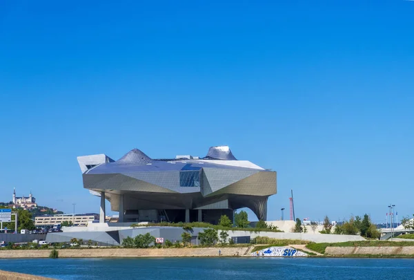 Lyon Fransa Ağustos 2019 Musee Des Confluences Lyon Fransa Bulunan — Stok fotoğraf