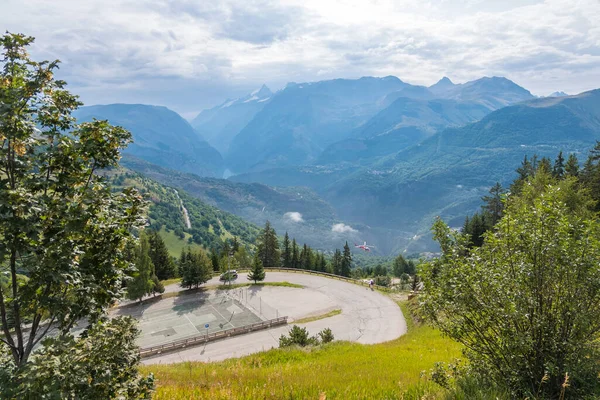 Auris Isere France August 2019 Scenic View Alpine Landscape Auris — Stock Photo, Image