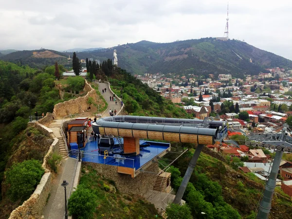 Tiflis, Georgia, Vistas a la ciudad — Foto de Stock