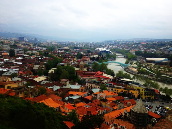 Tiflis, Georgia, Vistas a la ciudad — Foto de Stock