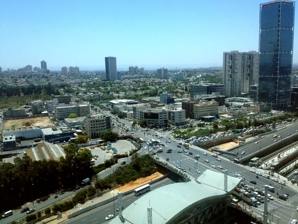 Panoráma města Tel Aviv, Izrael — Stock fotografie