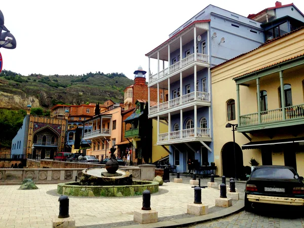 Tiflis, Georgia, Vistas a la ciudad — Foto de Stock