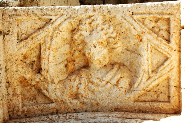 Pedra em Baalbek, Líbano, Médio Oriente — Fotografia de Stock