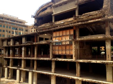 Eski sinemada Beirut, Lübnan