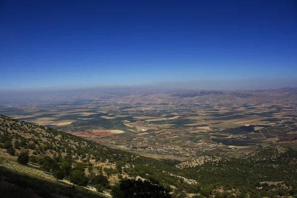 Lebanese landscape, Bekaa Valley Beqaa (Bekaa) Valley, Baalbeck, Lebanon — Stock Photo, Image