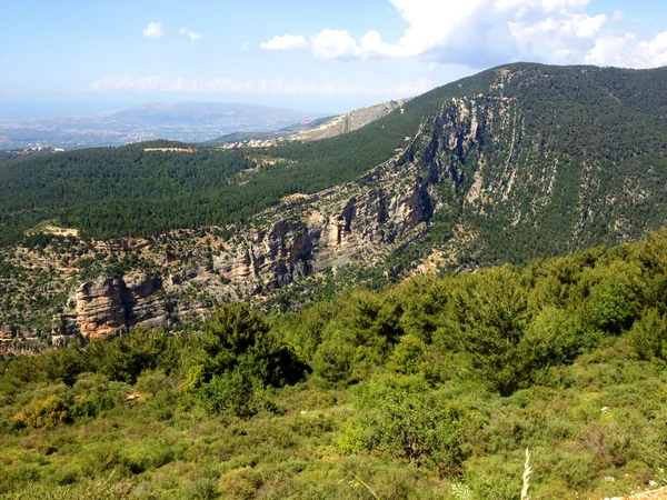 Montanhas de lebanon — Fotografia de Stock