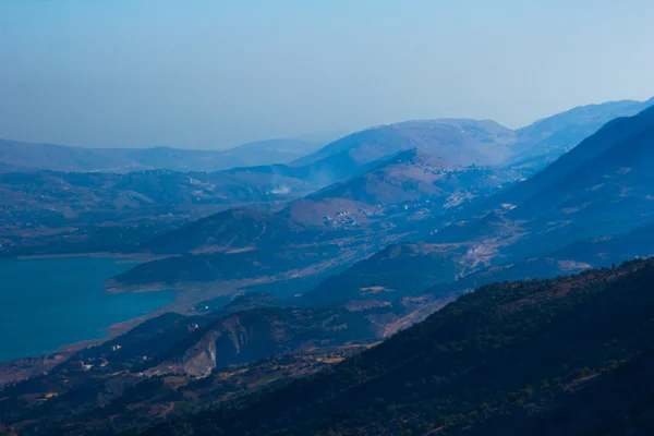 Paisagem libanesa, Bekaa Valley Beqaa (Bekaa) Valley, Baalbeck, Líbano — Fotografia de Stock