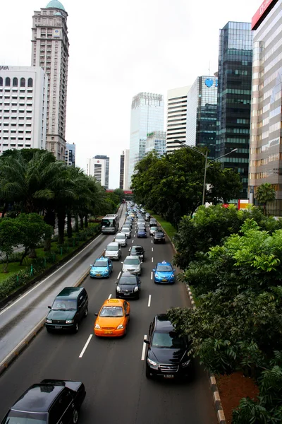 Yakarta City Panorama en Indonesia —  Fotos de Stock