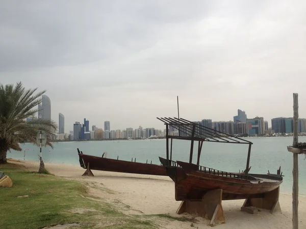 Emirlikleri Heritage Koyu, Abu Dhabi, Birleşik Arap Emirlikleri — Stok fotoğraf
