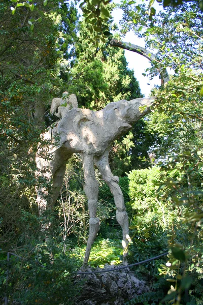 Olifant Pubol Palace, Catalonië, Spanje — Stockfoto