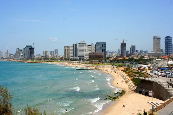 Tel Aviv from Jaffa, Israel Stock Image