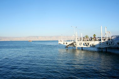 Sea of Galilee (Kineret lake), Israel clipart