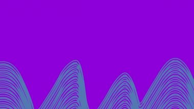 Dağınık çizgi hareketi. Soyut grafik siluetlerle garip hareket tasarımı. Animasyon renk şekilleri sağlam arkaplanda titreşiyor. Arızalı döngü görselleri.
