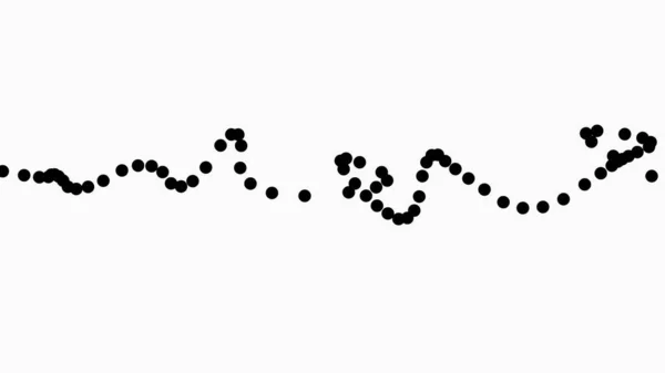 Beyaz arka planda dağınık siyah noktalar. Soyut tek renkli şekiller.