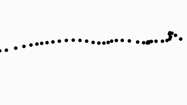 Beyaz arka planda dağınık siyah noktalar. Soyut tek renkli şekiller.