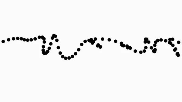 Beyaz arka planda dağınık siyah noktalar. Soyut tek renkli şekiller.