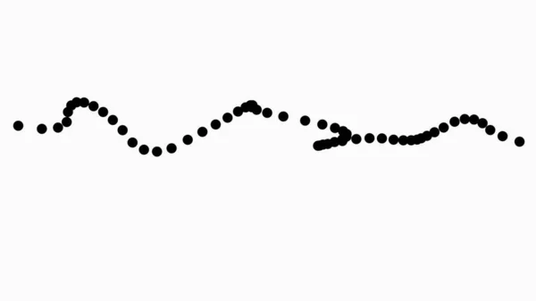 Beyaz arka planda dağınık siyah noktalar. Soyut tek renkli şekiller.